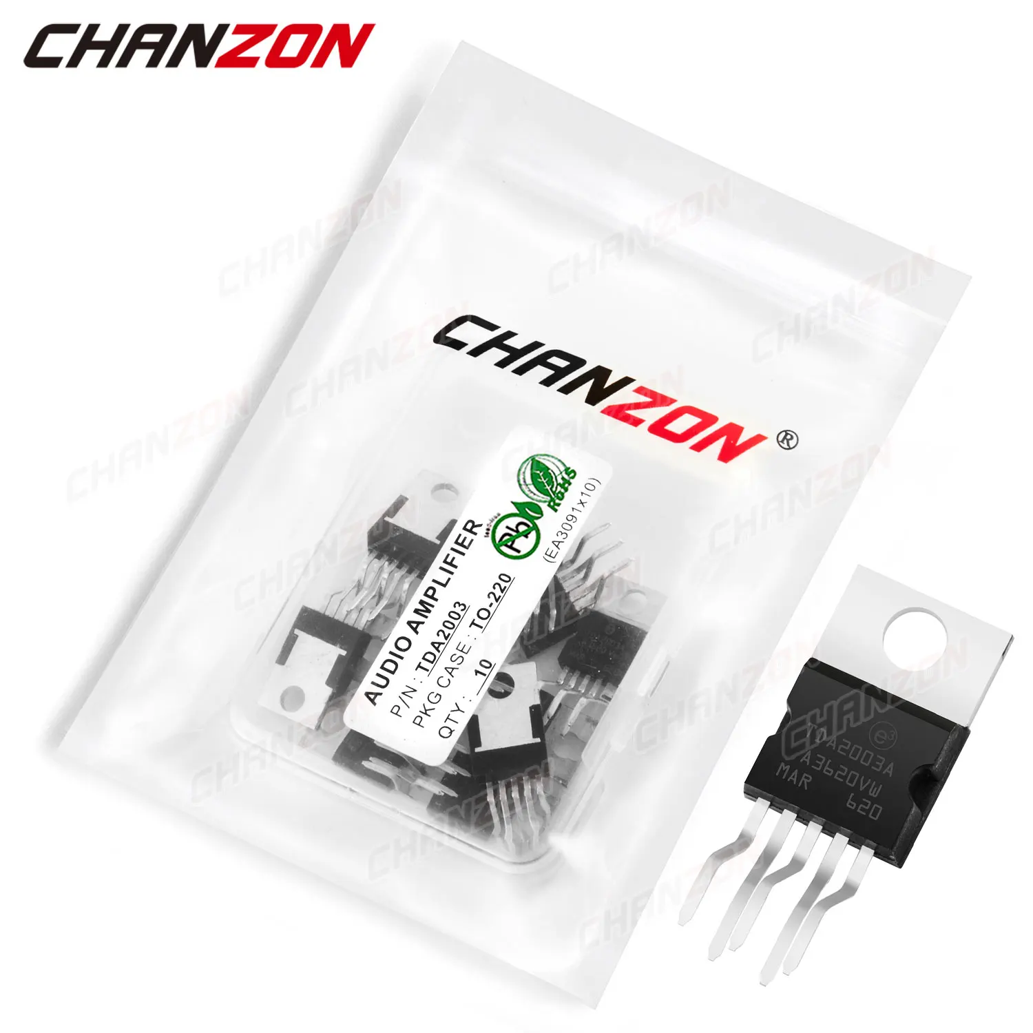 10Pcs TDA2003 TO-22…