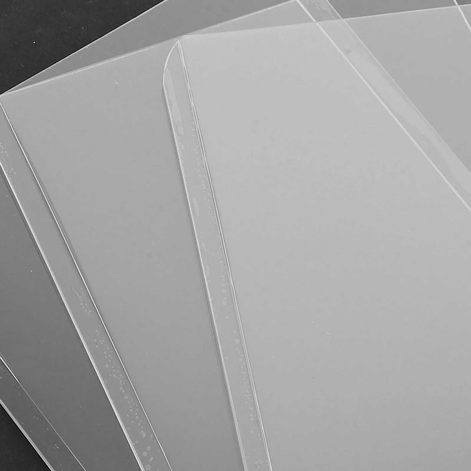 3 個のクリアフォトプロテクタースリーブ、耐摩耗性 ID カードケース、旅行やオフィスなどさまざまな場面での日常使用に最適