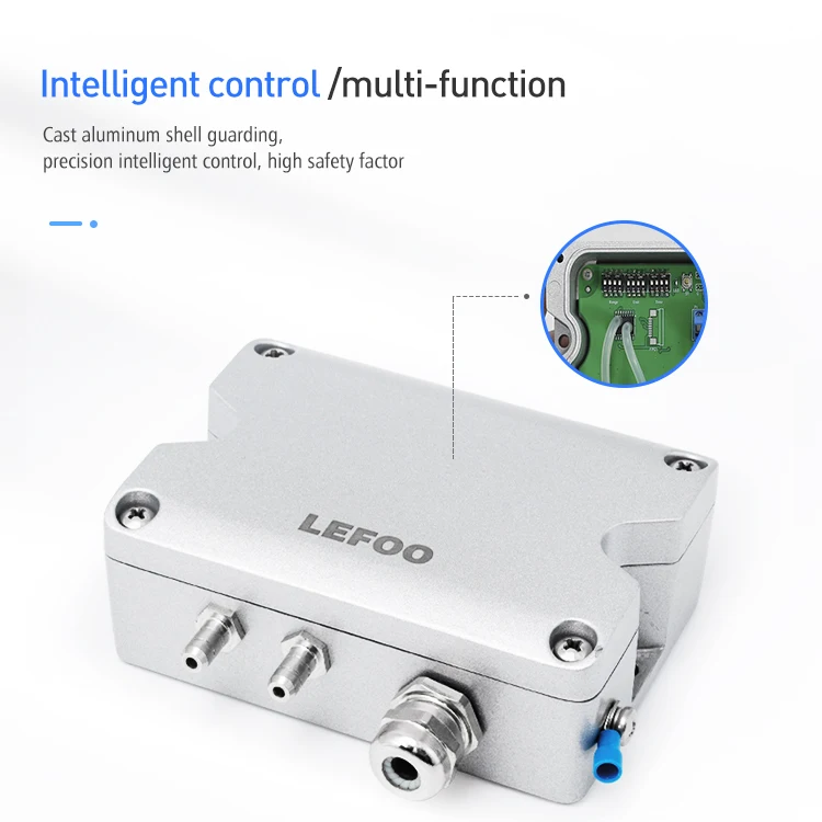 LEFOO LFM751 الغازات الهوائية والمحايدة المقاومة للانفجار، جهاز إرسال الضغط التفاضلي المنخفض