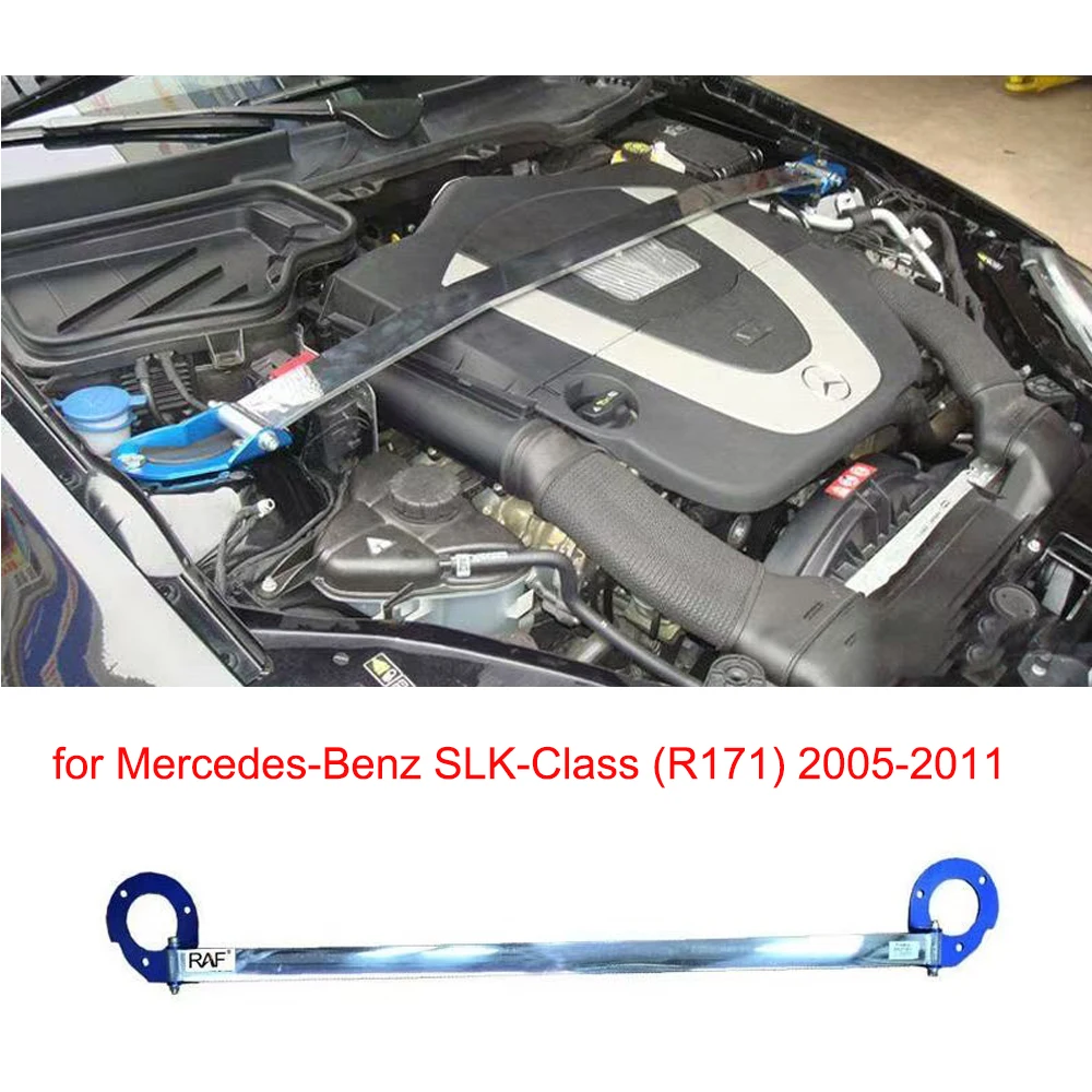 Front Upper Stabilizer Strut Bar For Mercedes-Benz SLK (R171) 2005-2011 Engine STB Strut Tower Brace Suspension