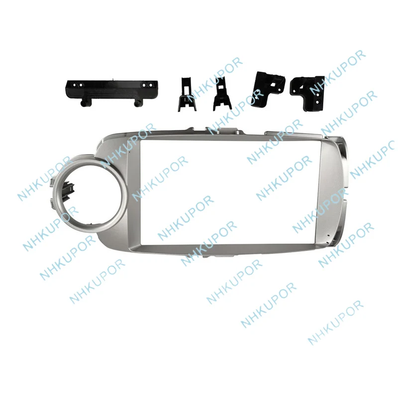 Car Radio Fascia For Toyota Yaris 2012-2017 Auto Stereo Refit Dash Panel CD Trim Installation Frame Kit Center Control Holder