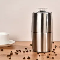For 304 Stainless Steel Electric Coffee Bean Grinder 200W Large Capacity Spice Blender Grain Milling Machine Dry Herb Grinders