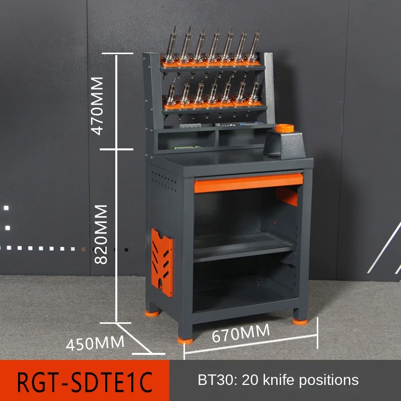 CNC Tool Holder para Management Frame, Lock Workbench, CNC Tool Cart, Bt4050
