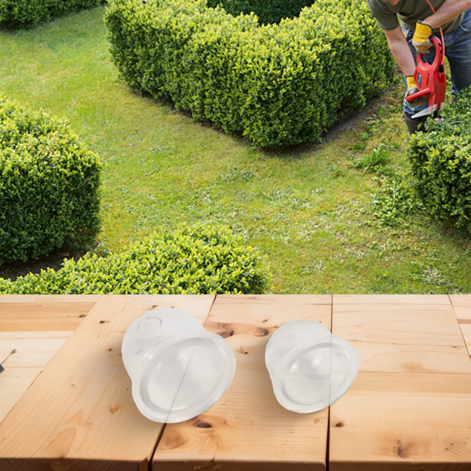 Для грунтовки, набор топливных ламп, 2 шт., для бензопилы, косилки, вентилятора, пластика с размером 19 мм и 22 мм для доставки топлива