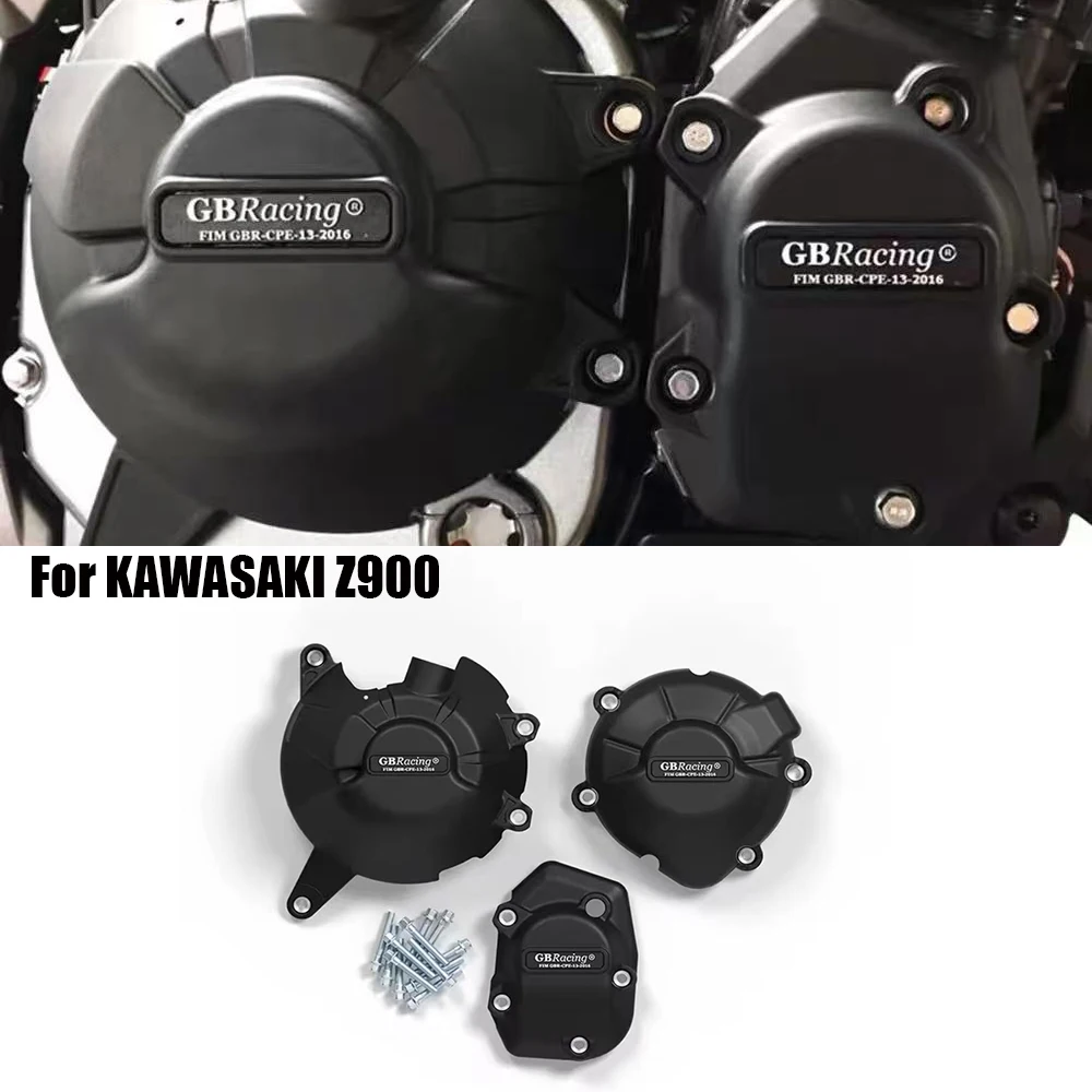 

for Kawasaki Z900 Z900SE 2017-2025 2018 2019 2020 2021 2022 2023 Motorcycle Engine Cover GB Racing Protective Cover Accessories