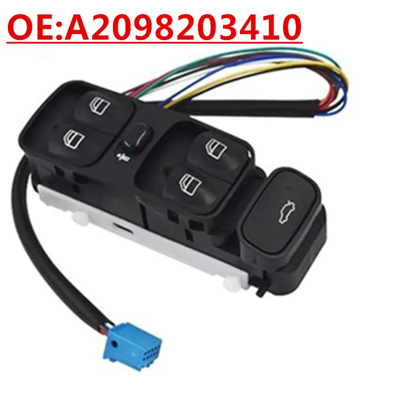 

OE:A2098203410 A2038200110 2038210679 A2038210679 Power Window Master Control Switch For MERCEDES C CLASS W203 C180 C200 C220