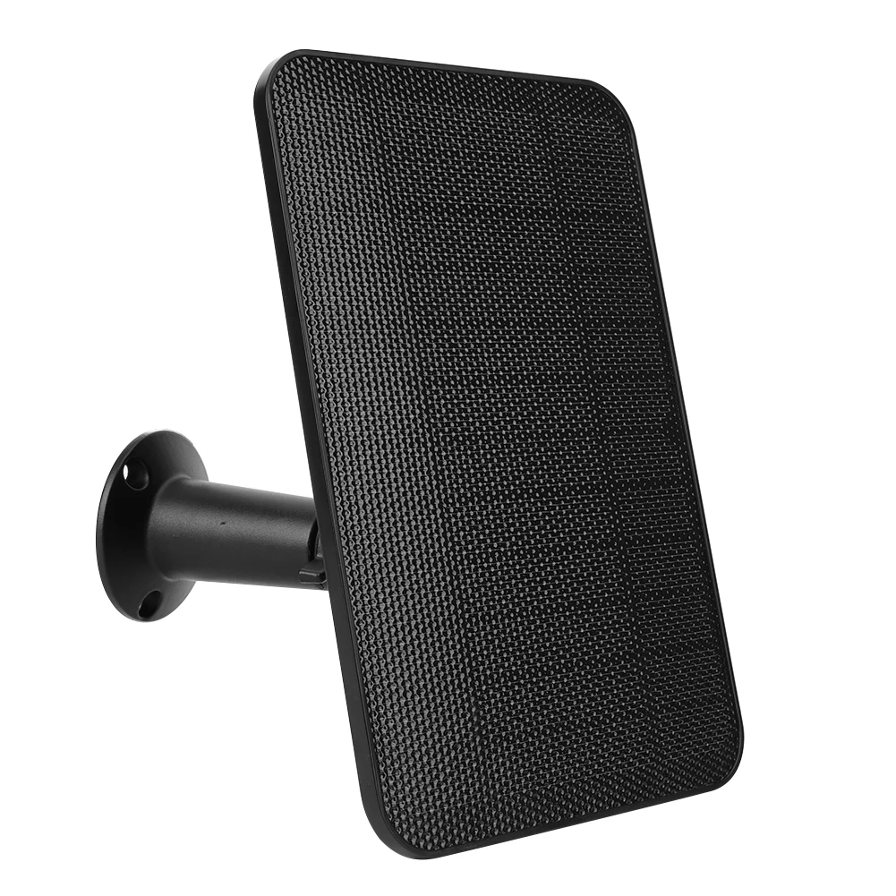 ソーラーパネル充電器-4w-ソーラーバッテリー充電器-防水マイクロusb-ゴムプラグ付き-blink-xt-xt2-屋外カメラ-第3世代-用