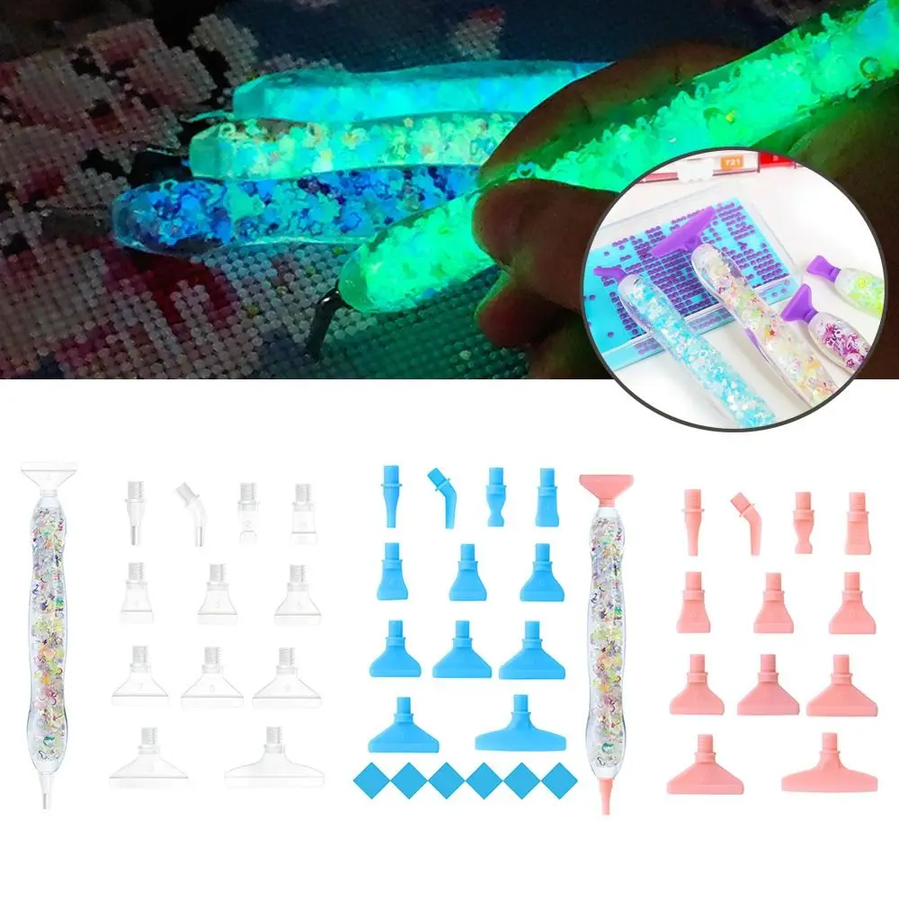 

Embroidery Diamond Painting Pen Kit Cross Stitch Accessories DIY Craft Point Drill Pens Art Pens Glow in the Dark