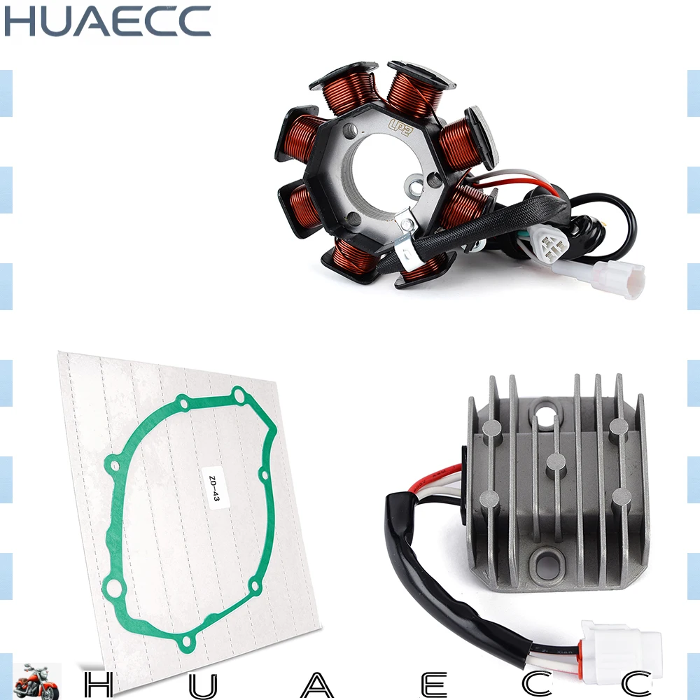 

Для Yamaha YFM125R RAPTOR 125 2011 2012 2013 5VL-E5451-10 2PA-82590-00 2PA-H1410-00 катушка статора + прокладка + регулятор выпрямителя