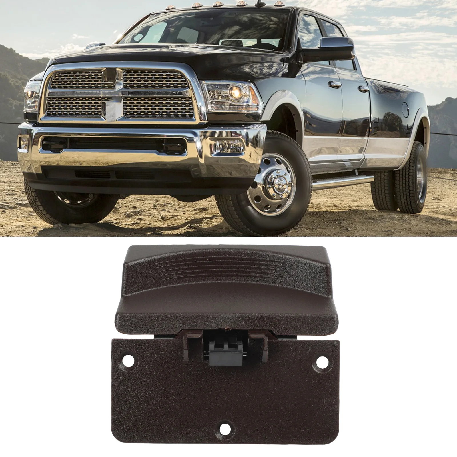 

Ручка-защелка для центральной консоли/подлокотника, замена для Dodge Ram 1500 Classic 2013-2018, OEM 5RQ83TX7AC