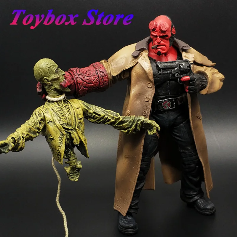 Boys Gifts Original Hellboy 1/12 Scale Collectible Red Action Figure Ghost Rider Marvel Movie Simulation 6