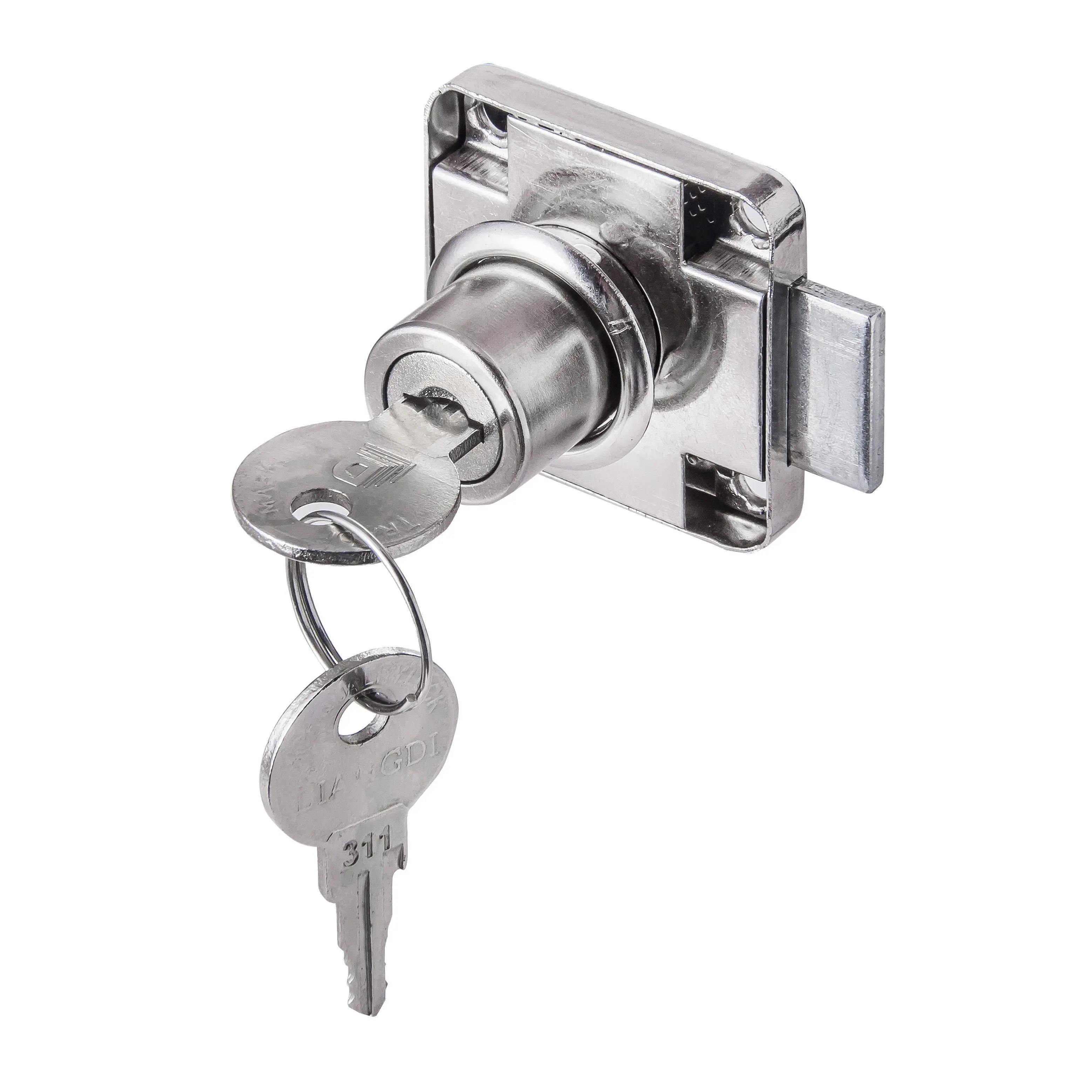 1 комплект, многоразовый мебельный замок из цинкового сплава, замки для витрины для ящика шкафа, бытовые офисные шкафчики, фурнитура