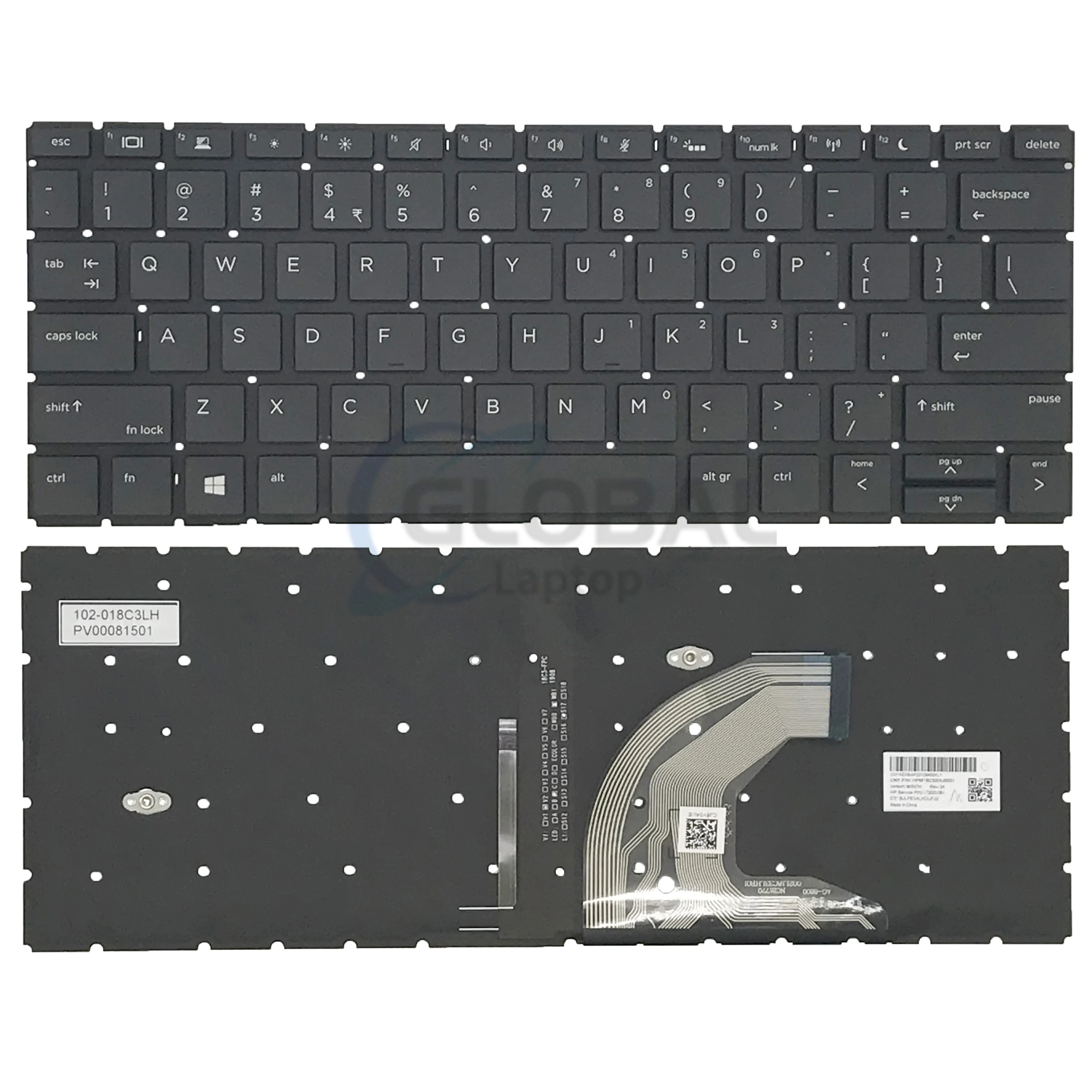 New Original US Keyboard for HP ProBook 430 G6 435 G6 G7 HSN-Q14C HSN-Q23C English With Backlit Laptop Keyboard L44548-001