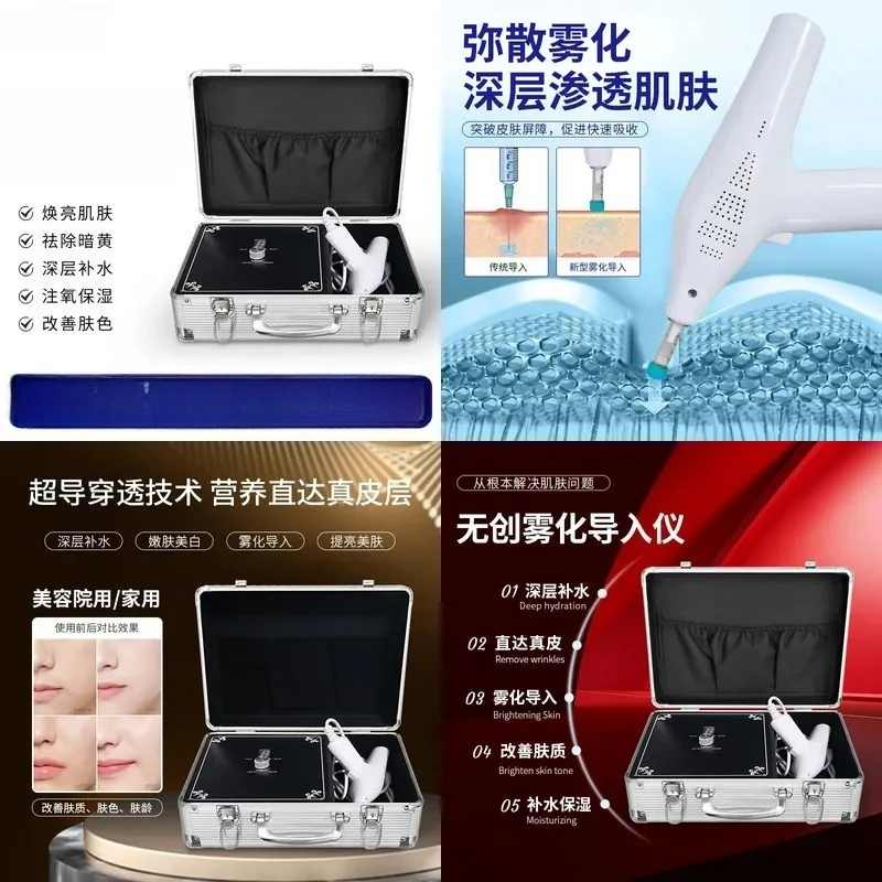 Korea Non-Invasive Water Atomizing Be auty Device Facial Mist Spray S kin Hydration Rejuvenation Salon Spa Machine