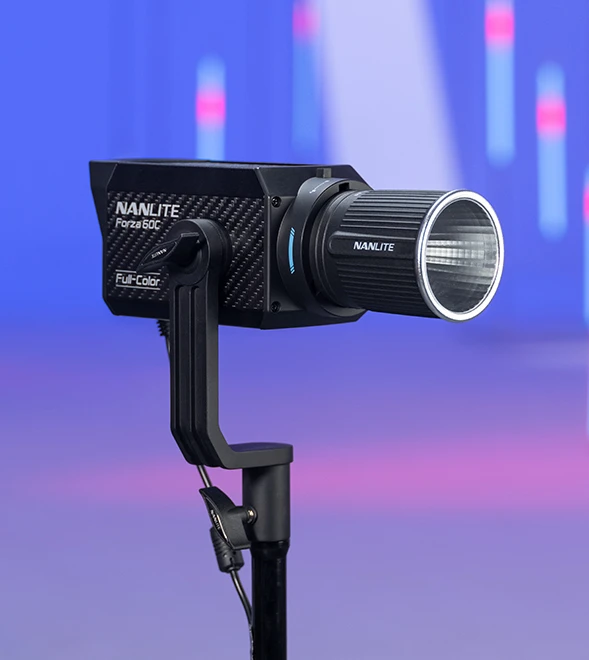 Imagem -06 - Nanlite-forza Studio Light para Fotografia Lâmpada Led Iluminação de Vídeo Bi-color 60c Rgbw Rgb 60w