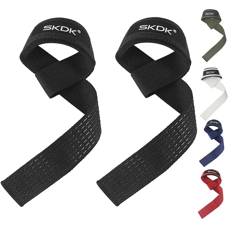 Weightlifting Wrist Straps, Strength Training, Adjustable, Non-slip, Gym Fitness, Lifting Strap, Sports Grip Band