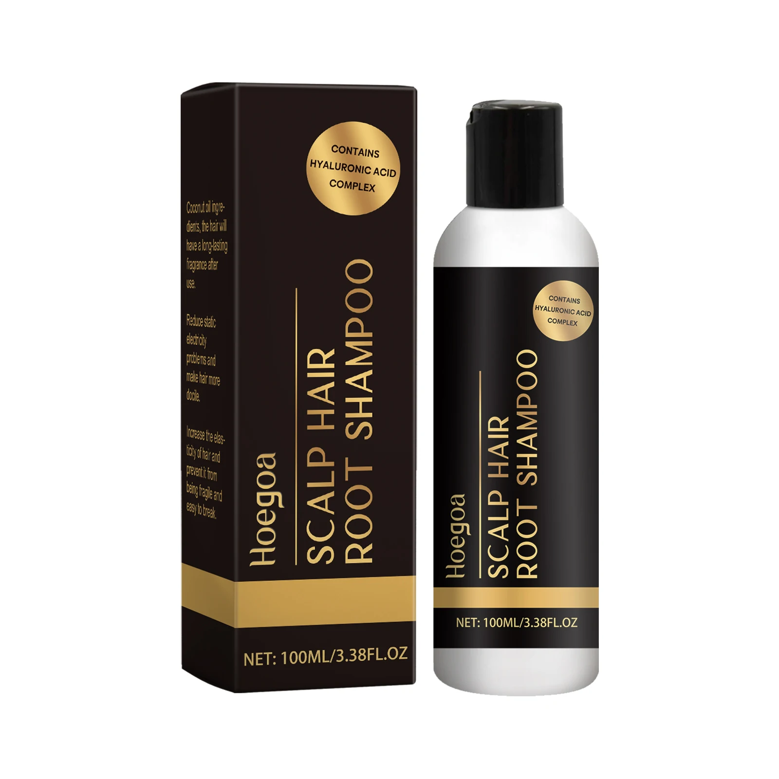 

Hoegoa Nourishing Care Shampoo Moisturizes Scalp Soft Oil Controlled Fluffy And LongLasting Mild Shampoo