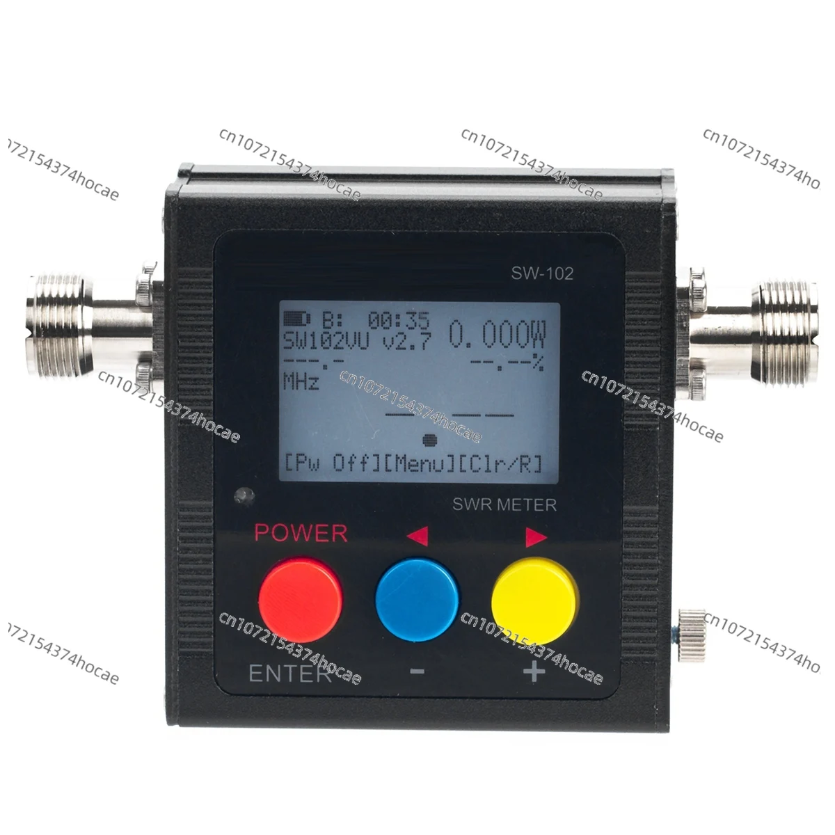 Y67A SW-102 متر 125-520 ميجا هرتز الرقمية VHF/UHF الطاقة SWR متر SW102 لراديو اتجاهين الولايات المتحدة التوصيل