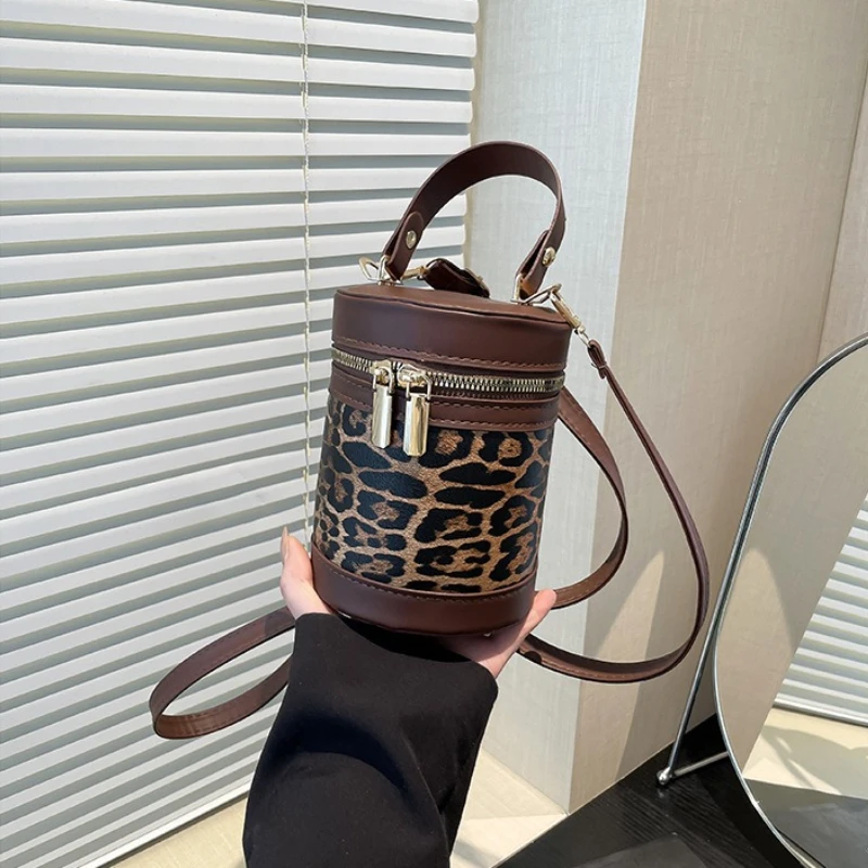 New Korean Style Leopard Print - Linen Bag Bulk 评论和价格