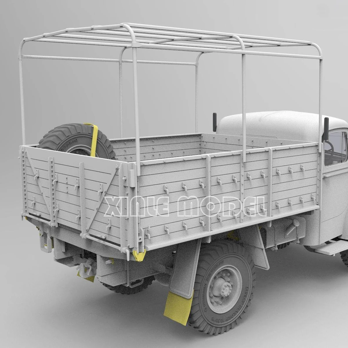 Gecko-Modell, Kunststoff-Montagemodellbausatz 35GM0098 British GS Truck 30cwt 4x2 Bedford OXD (Holzladungskörper) 1/35