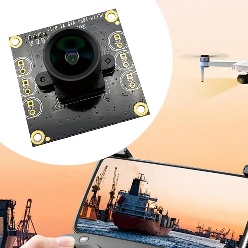 Module de caméra USB Module de caméra PC 95 grand Angle USB Vision nocturne Webcam équipement accessoire HD sécurité pour Plug And Play