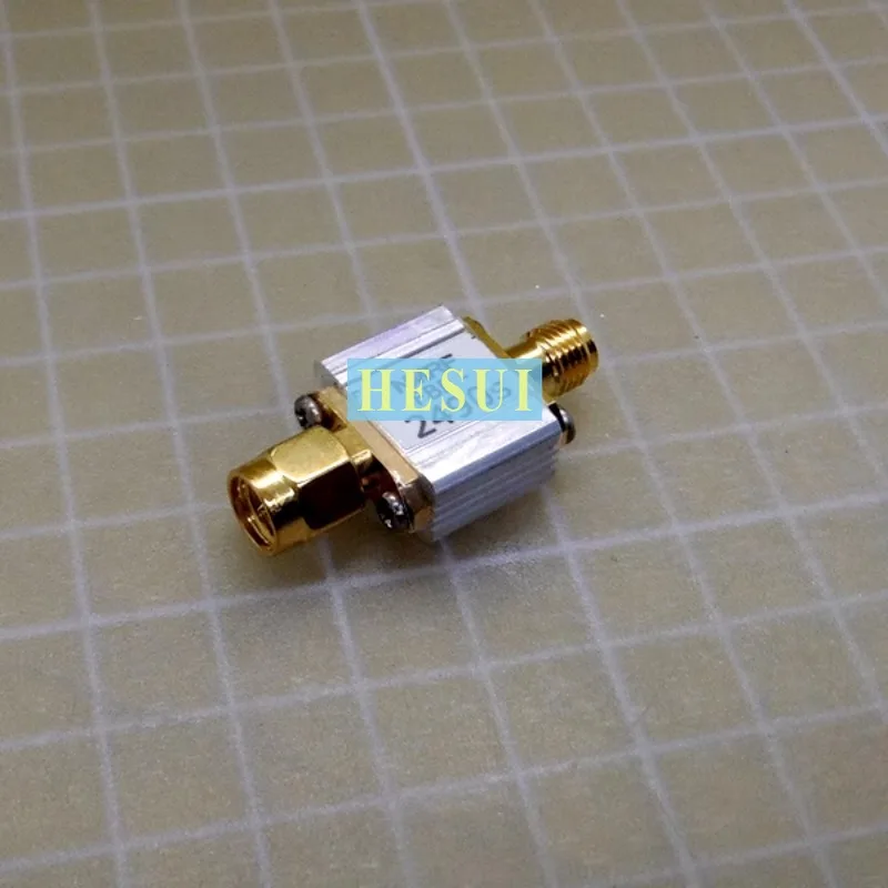 13dBm 2492MHz  2490MHz RF BPF Filter Module for 2.4GHz receiver Microwave RF SAW bandpass BPF filter Module CNC Al shield shell
