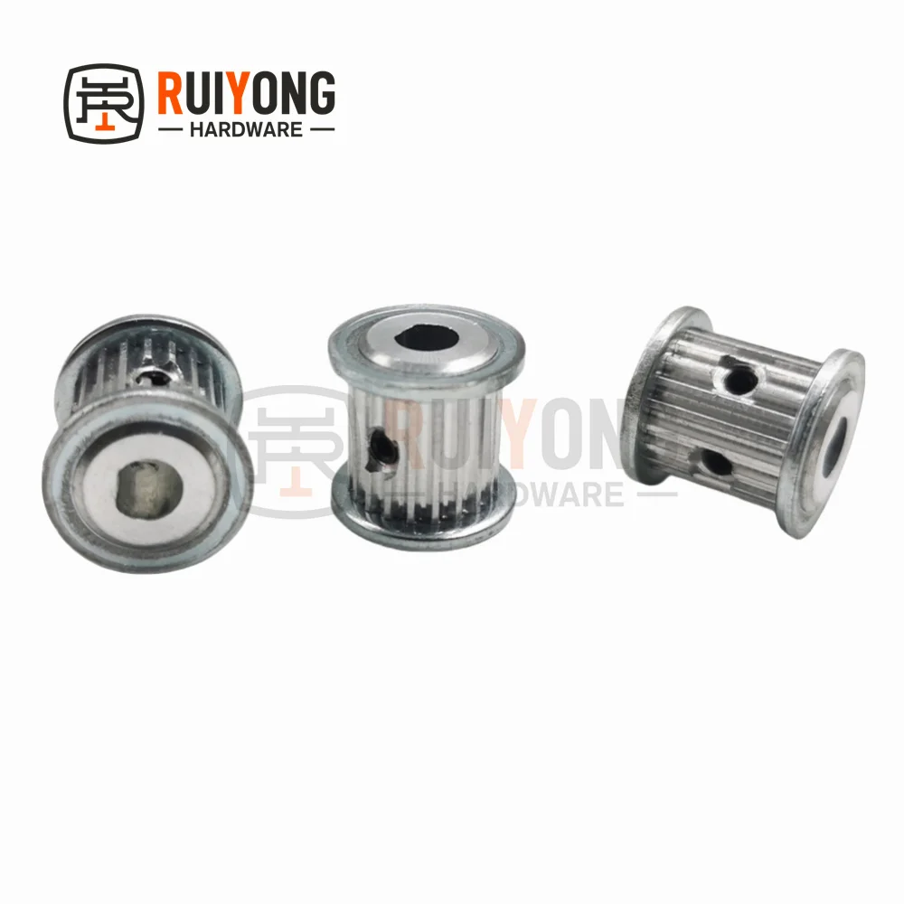 GT2/2GT 20/22/24/25Teeth D Type Tooth Belt Width 6/10mm Synchronous Wheel D Hole 5 * 4.5/6 * 5.5 High Torque Synchronous Pulley