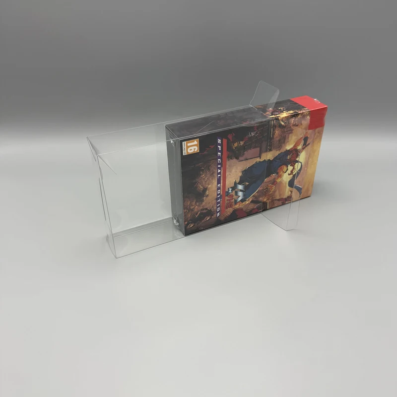 

Clear Transparent Protection Box for PS5 NS for NINJA GAIDEN: Ragebound EU Version Display Storage Case