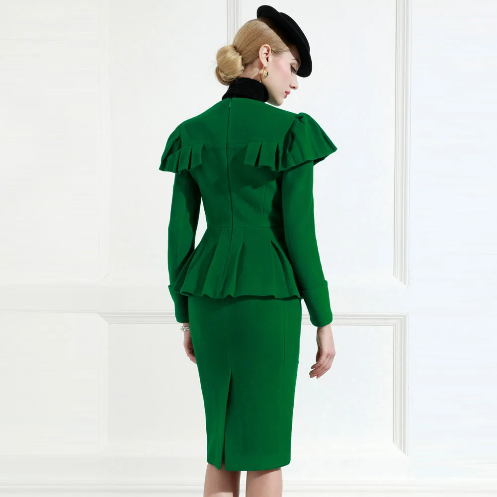 Independent Designer Brand Celebrity Temperament Fashion Wool Professional Suit Fashionable Dress