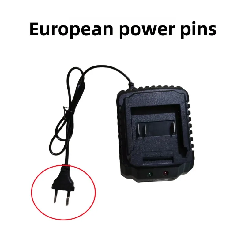 21 فولت شاحن عالمي اليد الحفر المطرقة أدوات المفتاح الكهربائي بطارية ليثيوم شاحن سريع