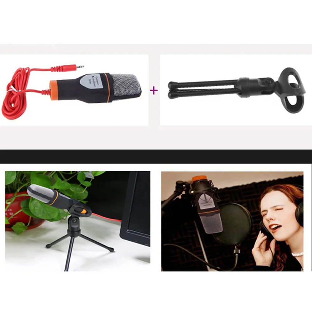 حامل ميكروفون صوتي، حامل أسود للكمبيوتر الشخصي، جهاز بث مباشر بزاوية قابلة للتعديل، دردشة فيديو لصور السيلفي، بودكاست، تسجيل منزلي