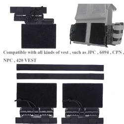 Wojskowy JPC CPC 6094 420 kamizelka szybkie usuwanie zestaw klamerek Tactical Molle Quick Release System kamizelka myśliwska akcesoria