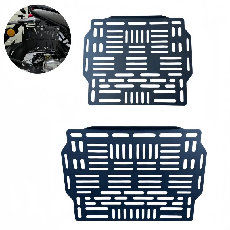 Motorcycle Modification Mounting Bracket Tactical Bags Side Packs Oil Drum Luggage Rack for ADV BMW KTM Retro Motorcycles