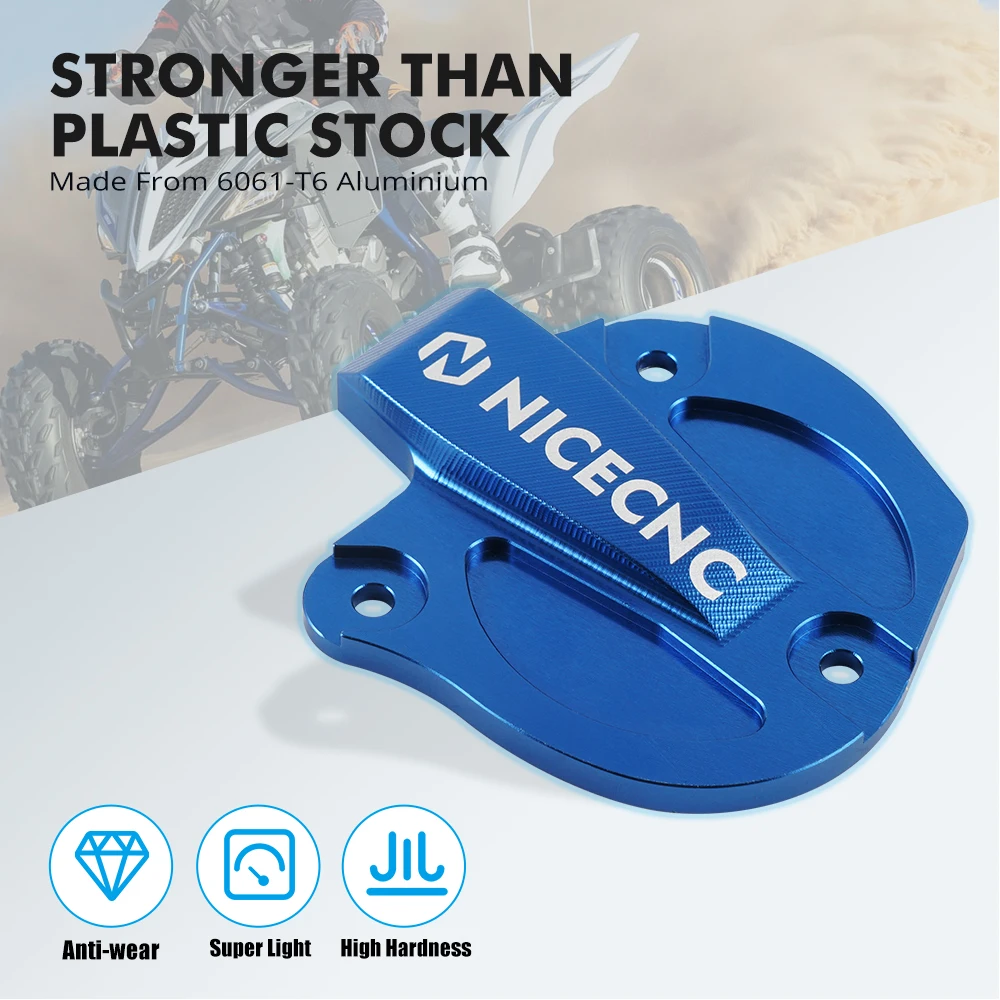 NICECNC For Yamaha Raptor 700 Throttle Cover Guard Cap Protect for Yamaha Raptor 700R YFZ450R 2009-2026 Aluminum ATV Accessories - view 5