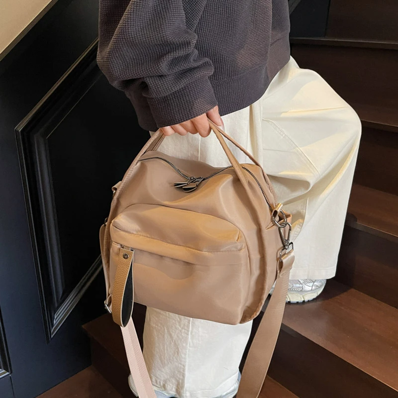 

Горячая продажа женской сумки через плечо, большая вместимость, простая и прочная женская повседневная сумка через плечо, лучший выбор для мамы