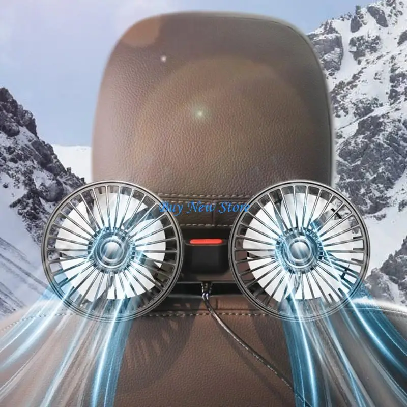 

20ce USB -вентилятор электрический клип охлаждение вентиляторы USB Powered 5V 2A 360 градусов вращается