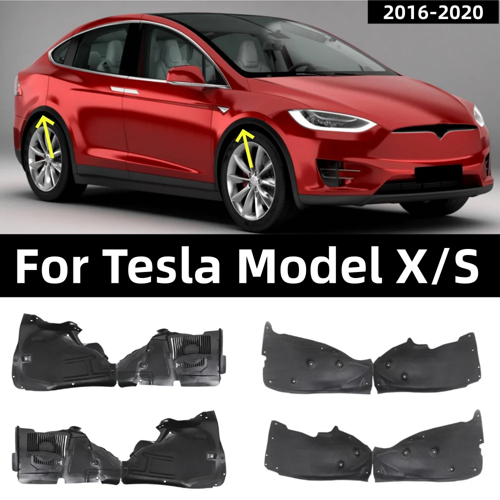 For Tesla Model X/S 2016-2020 Front and Rear Leaf Lining OE: 1034250-00-H/1034248-00-I 1063694-00-D/1067006-00-D