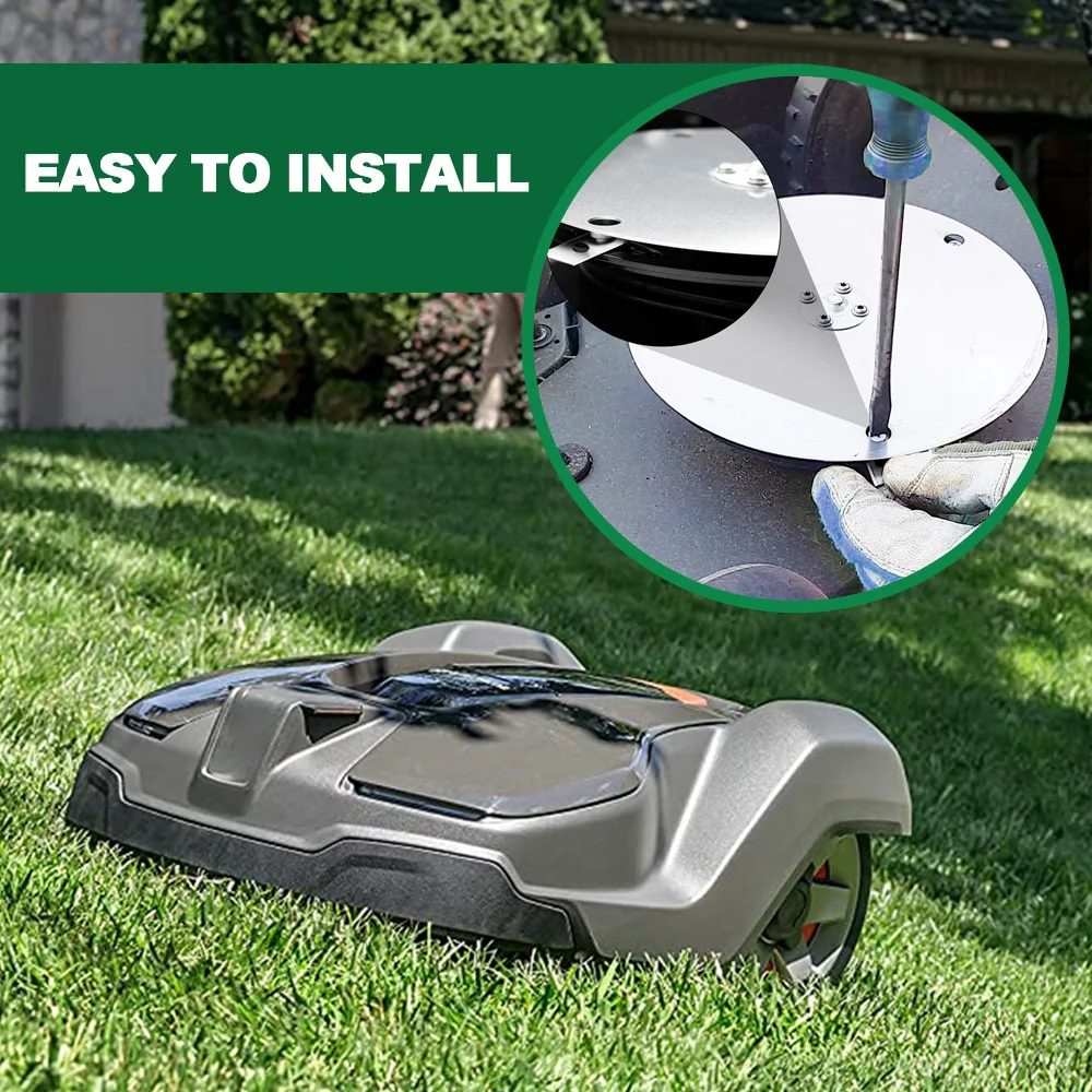 9/30pcs Stainless Steel Lawn Mower Replacement Blades Garden Robotic Lawnmower Tools For Mammotion Luba & Yuka All Series