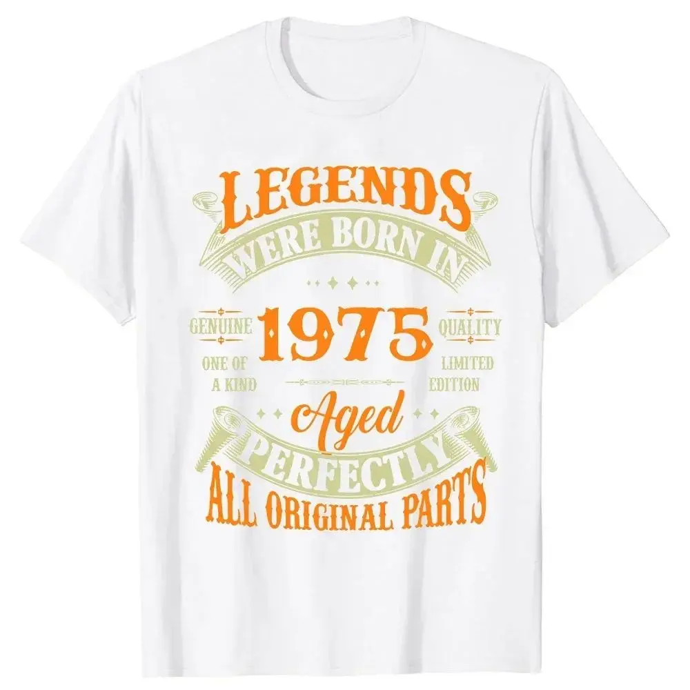 

Novel Awesome Vintage Lege Men's T-irt 50th Edition Stand Fit ort Sve round Ne Youth Faion 2025 Autumn