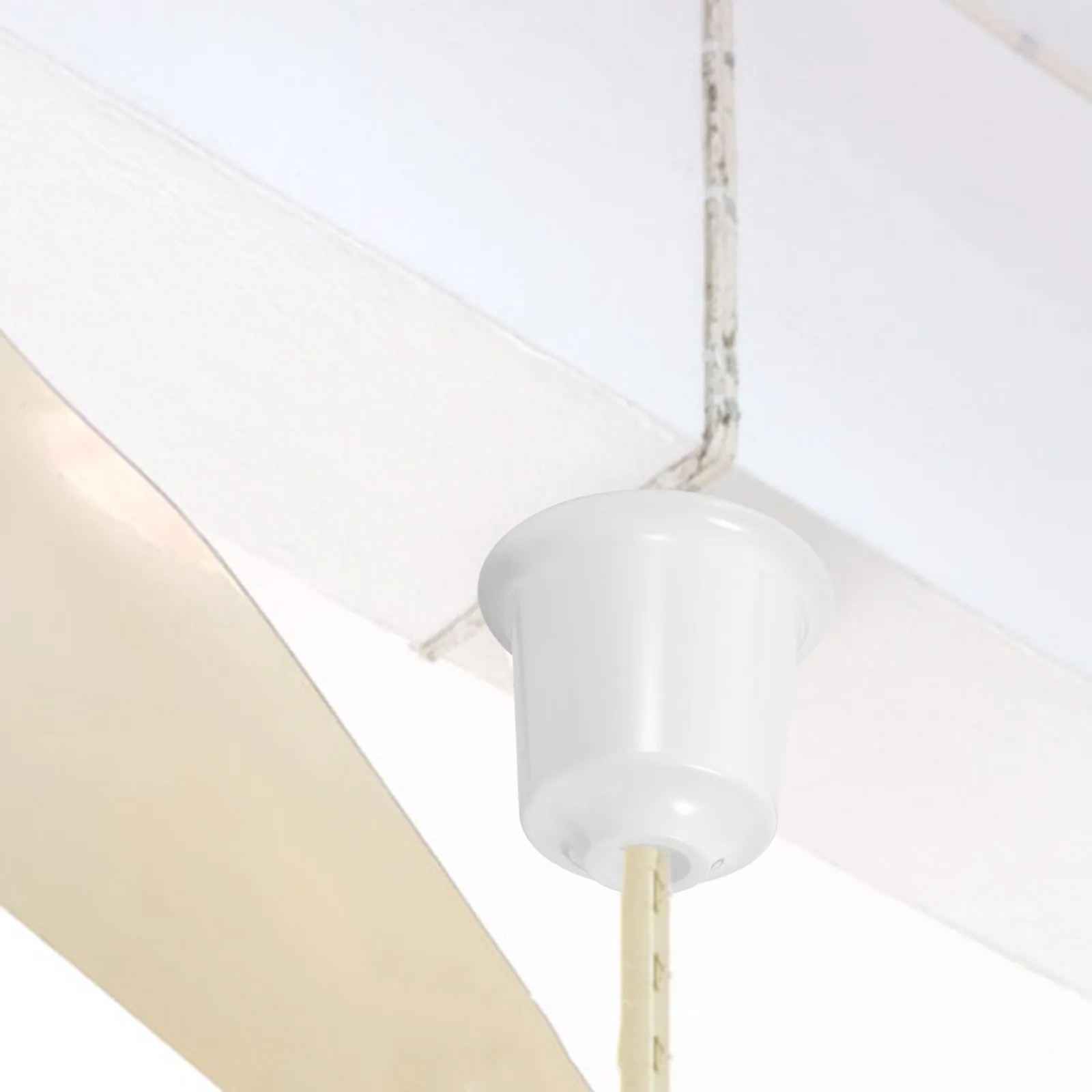 Ceiling Fan Dust Canopy Cover Decorative Fan Base Replacement Part for Bedroom Living Room Hotel Dust Protection