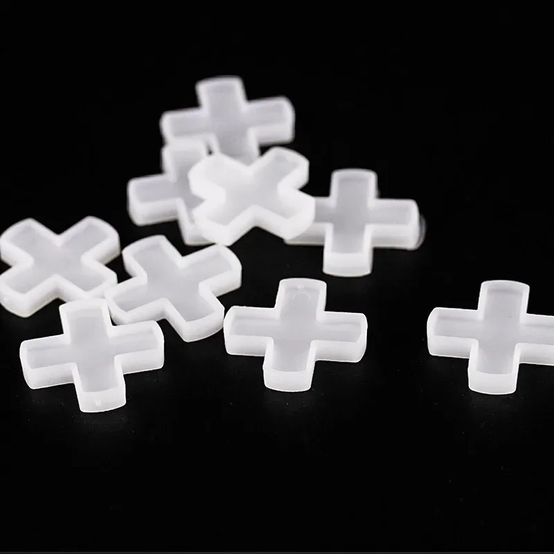 100-300pcs 1/1.5/2/2.5/3/4/5/8/10mm Plastic Cross Ceramic Tile Leveling System Clips Spacer Ceramic Floor Construction Tools