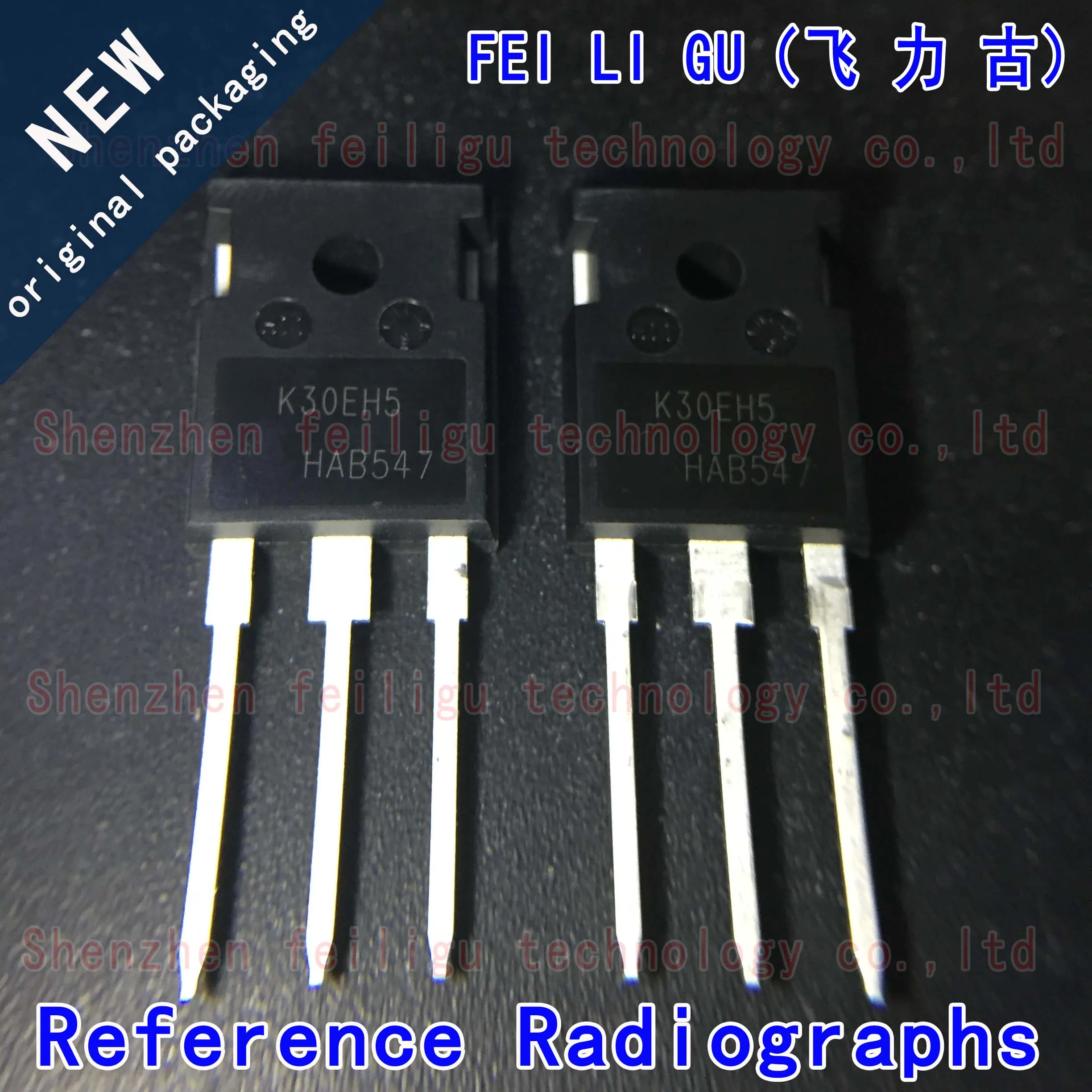 1~30PCS 100% New original IKW30N65H5 K30EH5 package:TO-247 insert 650V 55A 188W IGBT chip