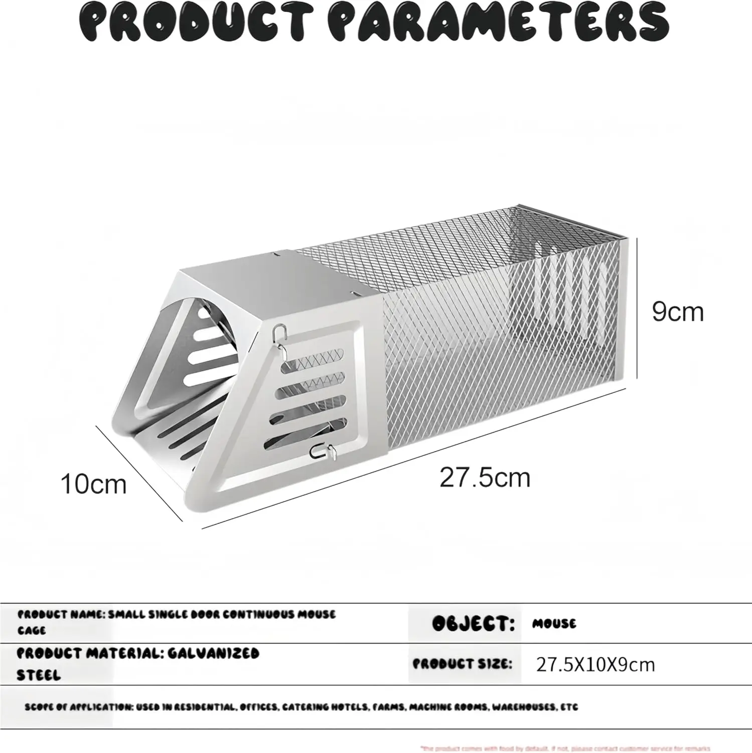 مصيدة فئران أوتوماتيكية، قفص مصيدة فئران بشرية، مصيدة قوارض لايف قابلة لإعادة الاستخدام للفئران والفئران والسنجاب، آمنة وفعالة