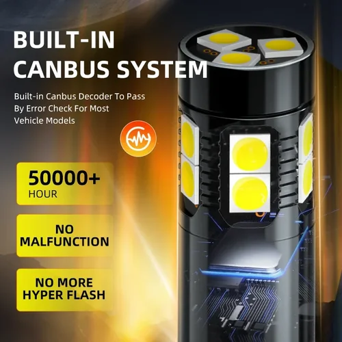 Imagen 2 del producto 2 uds H21W luces LED de respaldo inverso Blubs BAY9S 64136 Canbus sin errores para Volvo S60 II MK2 Cross COUNTRY 2010-2018