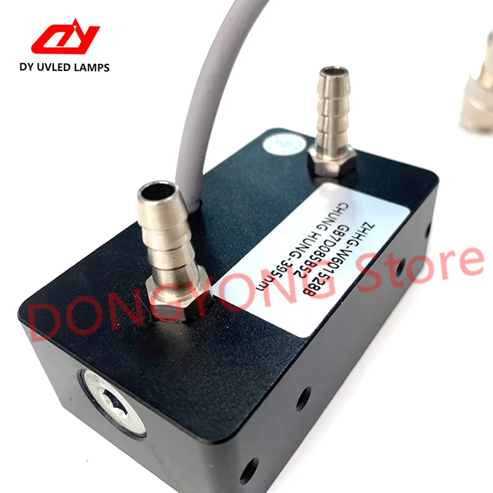 مصباح علاج LED بالأشعة فوق البنفسجية مبرد بالماء عالي الطاقة 39 نانومتر لمصباح تجفيف الحبر للطابعة المسطحة بالأشعة فوق البنفسجية من سلسلة Epson Du #4