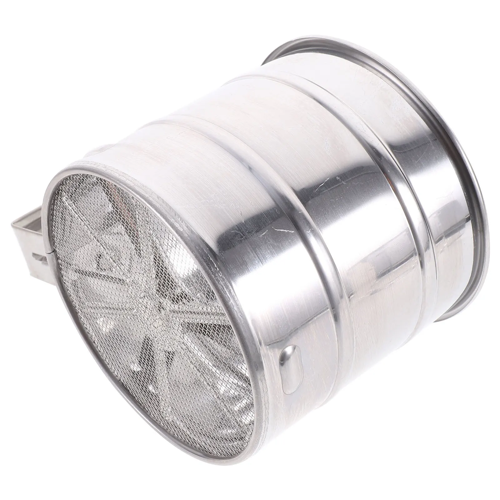 

Stainless Steel Flour Sifter Cup Small Portable for Baking Powdered Sugar Duster Easy to Operate and Clean Sifter for Baking
