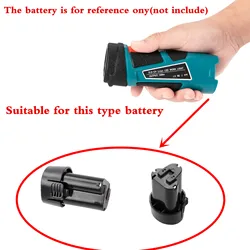 Newest 3W Handheld LED Light For Makita 10.8V-12V Li-ion Rechargeable battery BL1013 BL1012 BL1014 Lamps Flashlight high quality