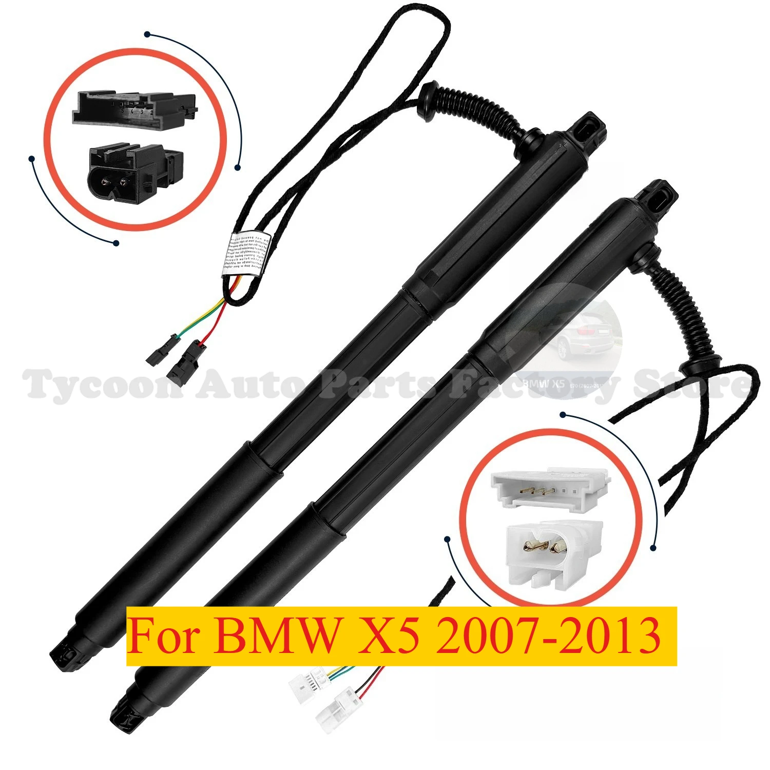 

Electric Tailgate Strut For BMW X5 2007-2013 Left Right Set 51247332695 51247332696