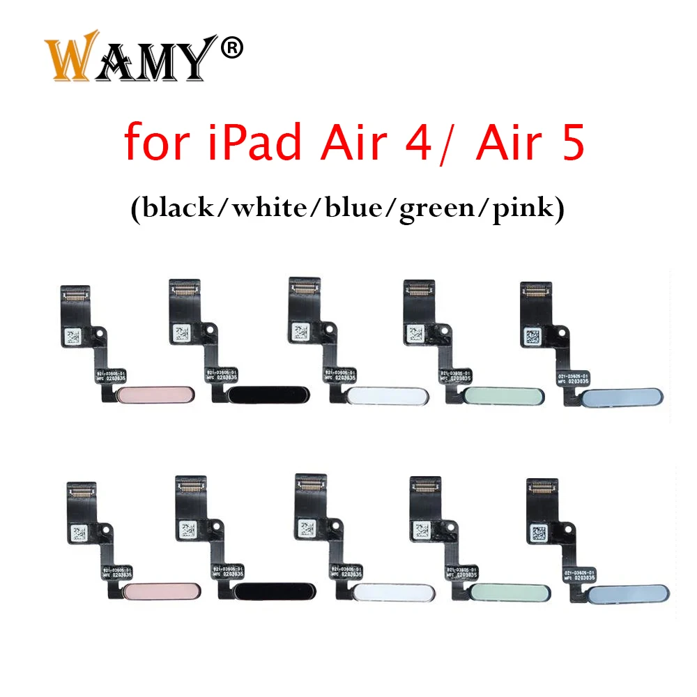 WAMY New Power Button On Off Switch Flex Cable for iPad Air 4 Air 5 4G Wifi 10.9 inch A2316 A2324 A2325 Volume Buttons Key Cable