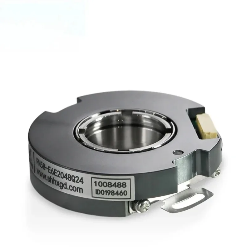 Ultra-Thin Mini PN48 Servo Motor 8mm through Hole Shaft 48mm with Incremental Encoders UVW Signal 2000PPR for Precision Control